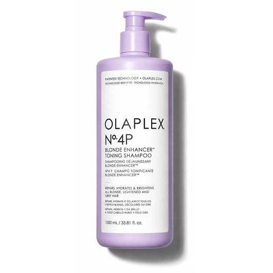 Olaplex No.4P Blonde Enhancer Toning Shampoo Liter 33.8 oz